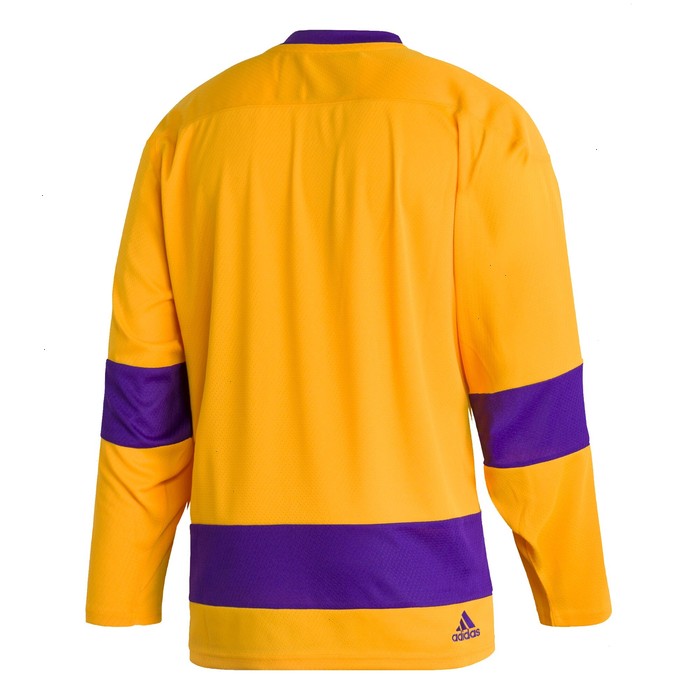 Los Angeles Kings adidas Team Classics Authentic Blank Jersey - Gold