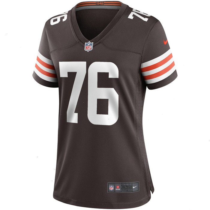 Lou Groza Cleveland Browns Nike Women's Game Retired Player Jersey - Brown