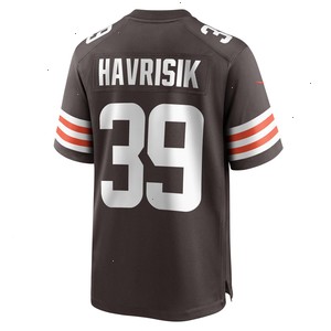 Lucas Havrisik Cleveland Browns Nike Team Game Jersey - Brown