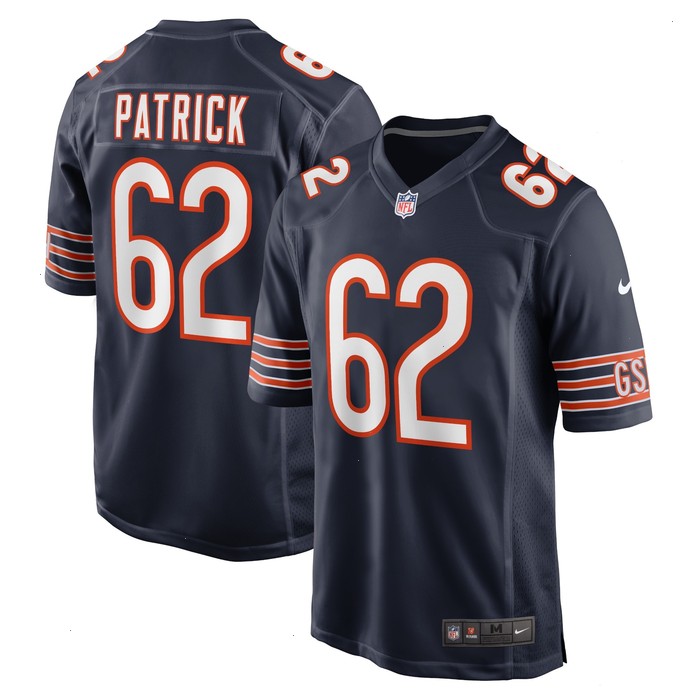 Lucas Patrick Chicago Bears Nike Game Jersey - Navy