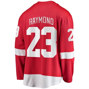 Lucas Raymond Detroit Red Wings Fanatics Branded Home Breakaway Player Jersey - Red