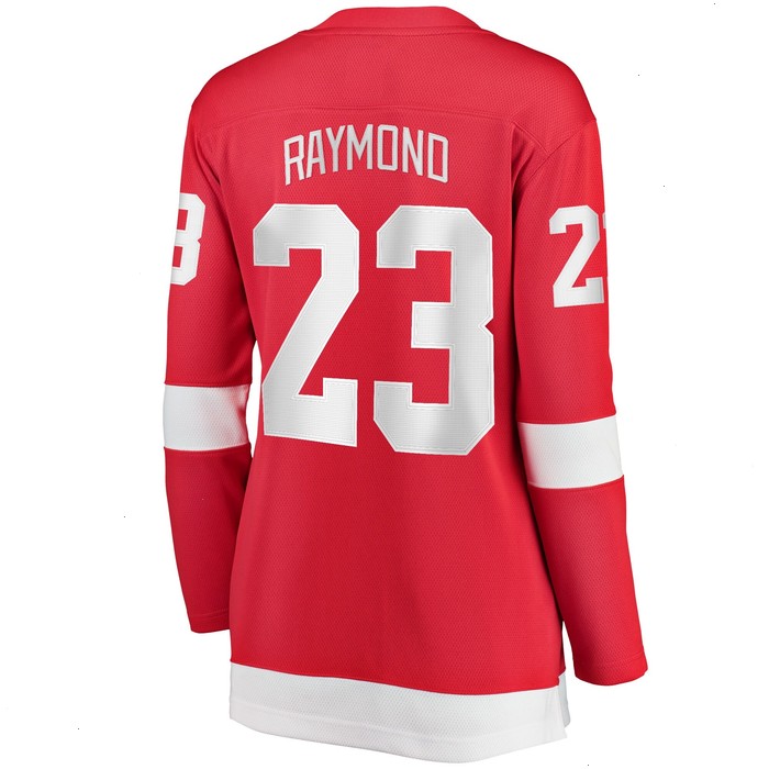 Lucas Raymond Detroit Red Wings Fanatics Branded Women's Home Breakaway Player Jersey - Red