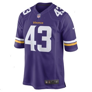 Luiji Vilain Minnesota Vikings Nike Game Player Jersey - Purple