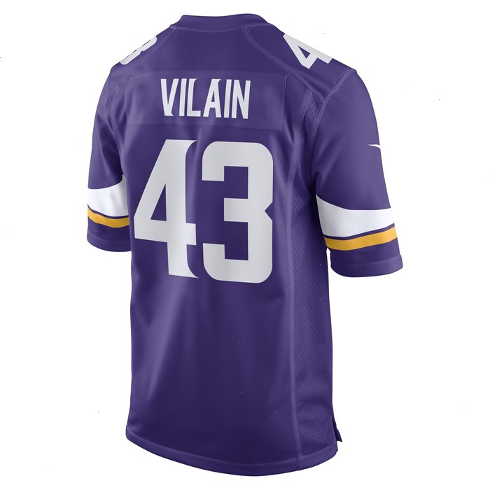 Luiji Vilain Minnesota Vikings Nike Game Player Jersey - Purple