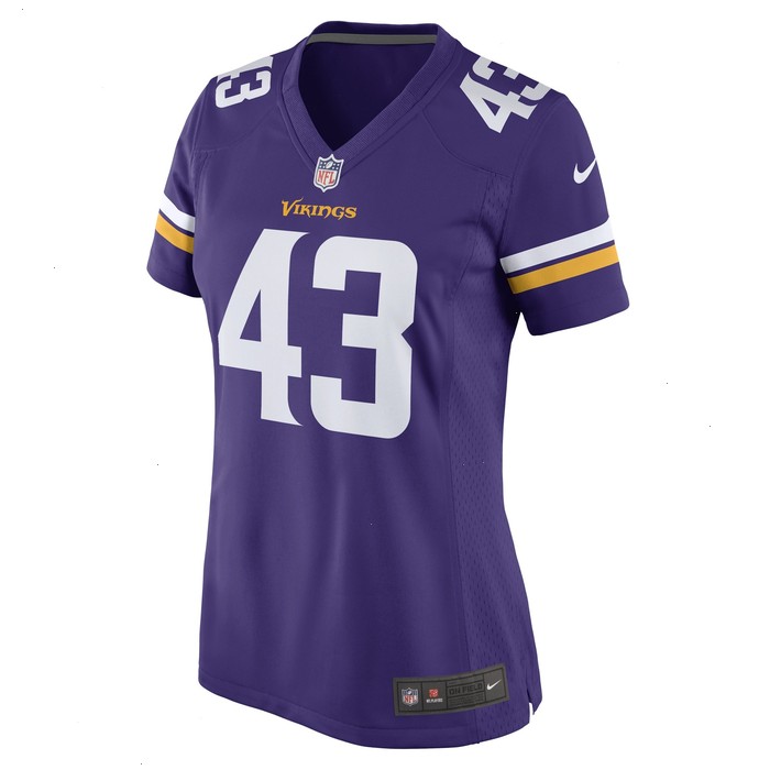 Luiji Vilain Minnesota Vikings Nike Women's Game Player Jersey - Purple