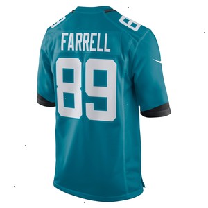 Luke Farrell Jacksonville Jaguars Nike Game Jersey - Teal