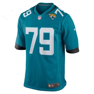 Luke Fortner Jacksonville Jaguars Nike Game Jersey - Teal