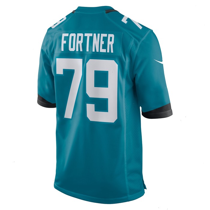 Luke Fortner Jacksonville Jaguars Nike Game Jersey - Teal