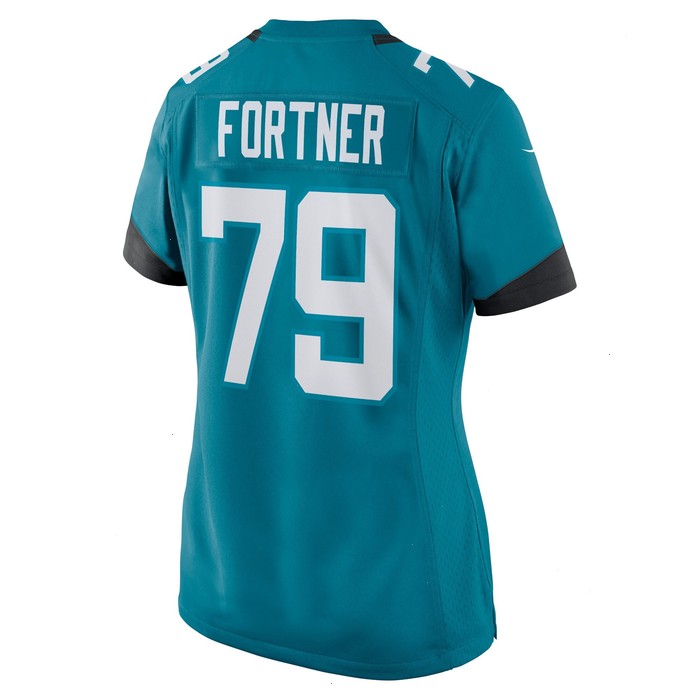 Luke Fortner Jacksonville Jaguars Nike Women's Game Jersey - Teal