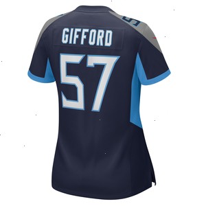 Luke Gifford Tennessee Titans Nike Women's Game Player Jersey - Navy