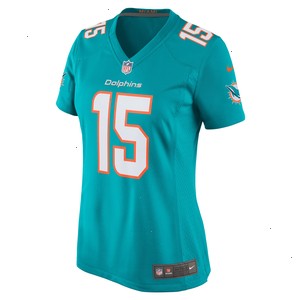 Lynn Bowden Jr. Miami Dolphins Nike Women's Team Game Jersey - Aqua