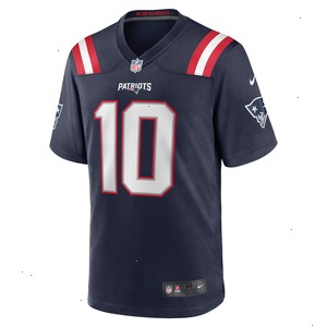 Mac Jones New England Patriots Nike Player Game Jersey - Navy