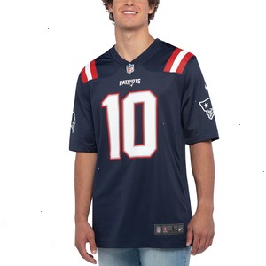 Mac Jones New England Patriots Nike Player Game Jersey - Navy