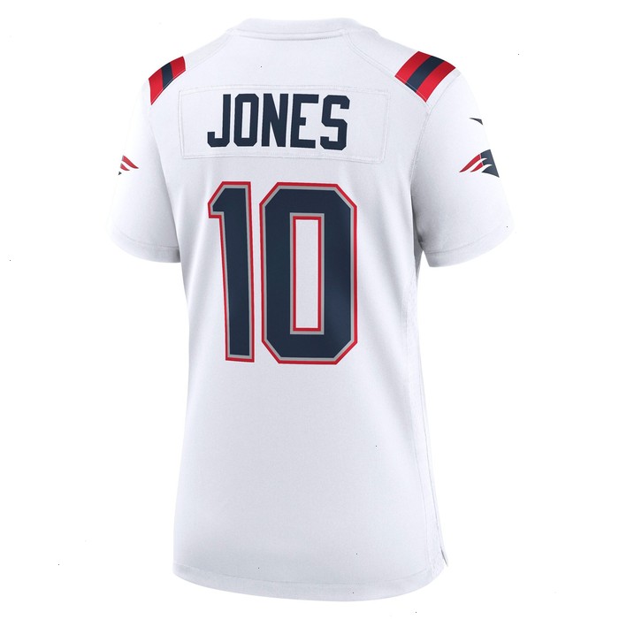 Mac Jones New England Patriots Nike Women's Player Jersey - White