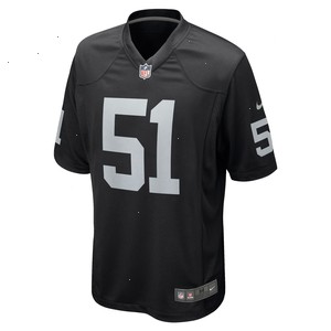 Malcolm Koonce Las Vegas Raiders Nike Game Jersey - Black