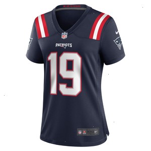 Malcolm Perry New England Patriots Nike Women's Game Player Jersey - Navy