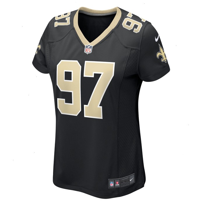 Malcolm Roach New Orleans Saints Nike Women's Team Game Jersey - Black