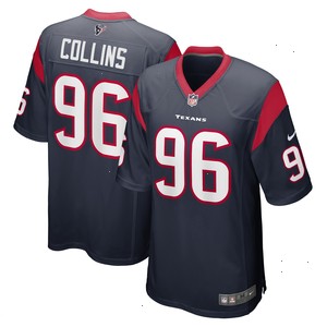 Maliek Collins Houston Texans Nike Game Player Jersey - Navy