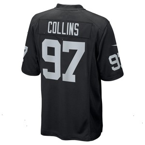 Maliek Collins Las Vegas Raiders Nike Game Jersey - Black