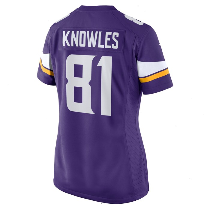 Malik Knowles Minnesota Vikings Nike Women's Team Game Jersey - Purple