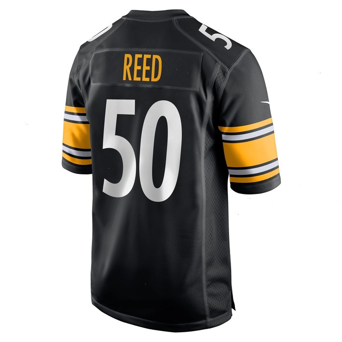 Malik Reed Pittsburgh Steelers Nike Game Player Jersey - Black