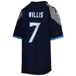 Malik Willis Tennessee Titans Nike Youth Game Jersey - Navy