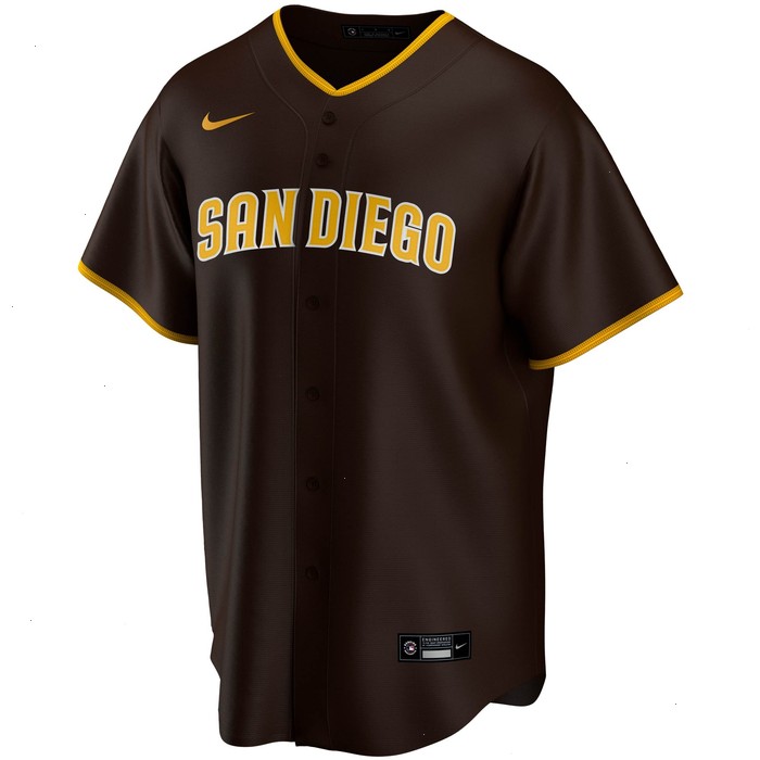 Manny Machado San Diego Padres Nike Alternate Replica Player Jersey - Brown