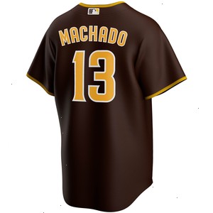 Manny Machado San Diego Padres Nike Alternate Replica Player Jersey - Brown