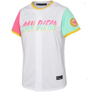 Manny Machado San Diego Padres Nike Toddler 2022 City Connect Replica Player Jersey - White