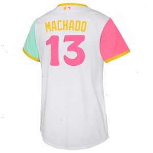 Manny Machado San Diego Padres Nike Toddler 2022 City Connect Replica Player Jersey - White