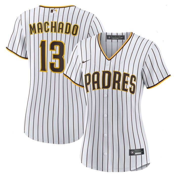 Manny Machado San Diego Padres Nike Women's Home Replica Player Jersey - White/Brown