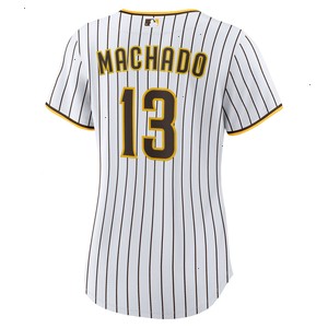 Manny Machado San Diego Padres Nike Women's Home Replica Player Jersey - White/Brown