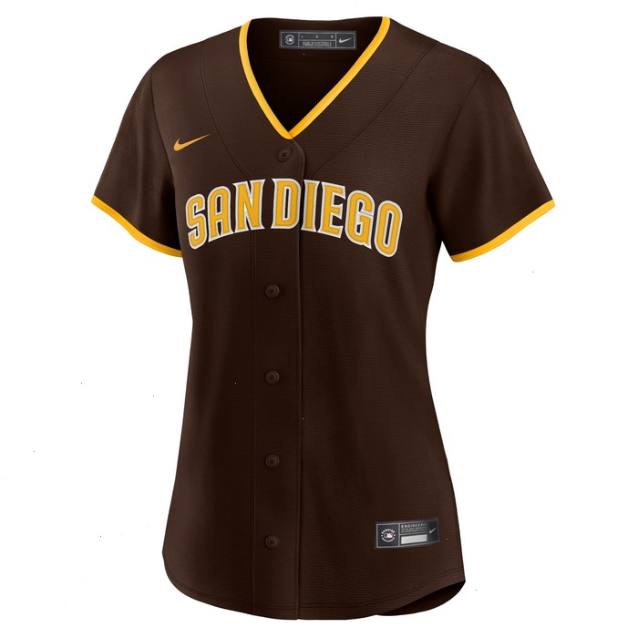 Manny Machado San Diego Padres Nike Women's Road Replica Player Jersey - Brown