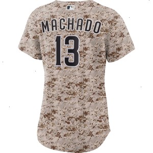 Manny Machado San Diego Padres Nike Women's USMC Alternate Replica Player Jersey - Camo