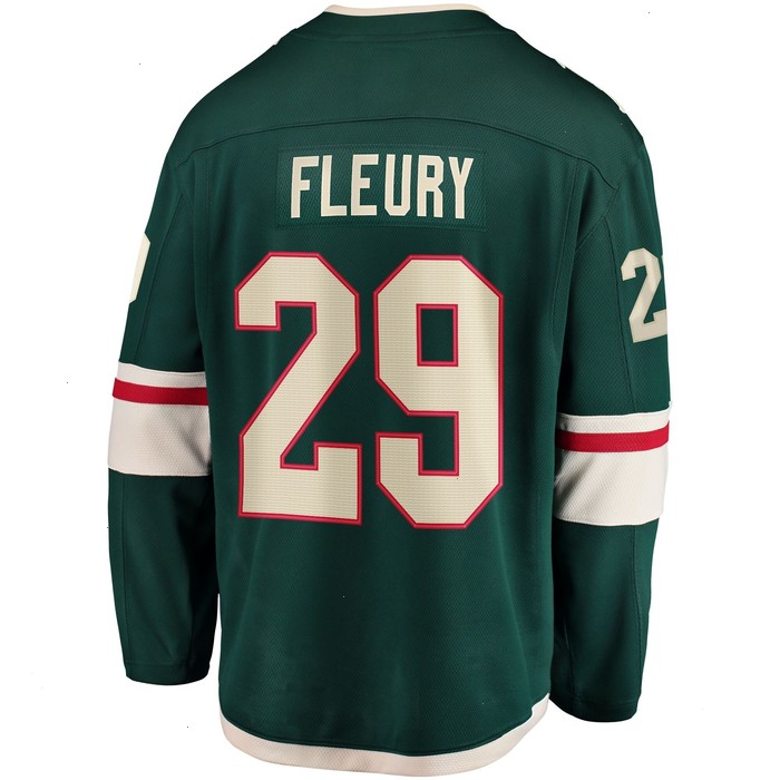 Marc-Andre Fleury Minnesota Wild Fanatics Branded Home Breakaway Player Jersey - Green