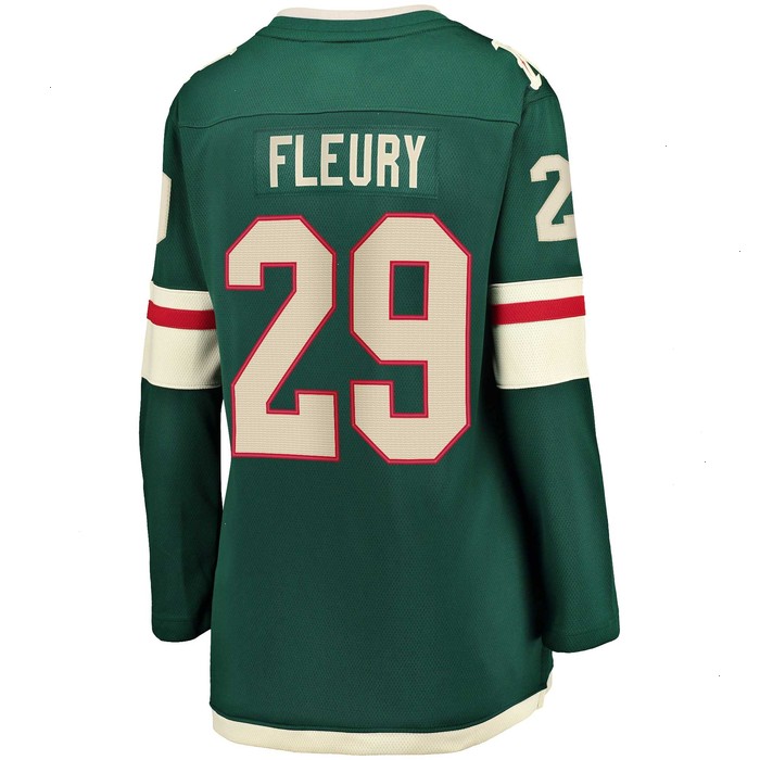 Marc-Andre Fleury Minnesota Wild Fanatics Branded Women's Home Premier Breakaway Player Jersey - Green