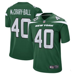 Marcelino McCrary-Ball New York Jets Nike Team Game Jersey - Gotham Green