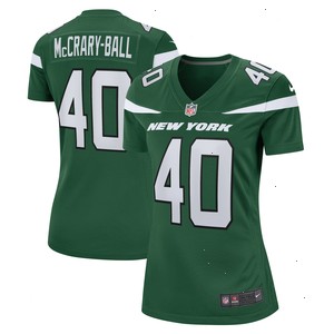 Marcelino McCrary-Ball New York Jets Nike Women's Team Game Jersey - Gotham Green