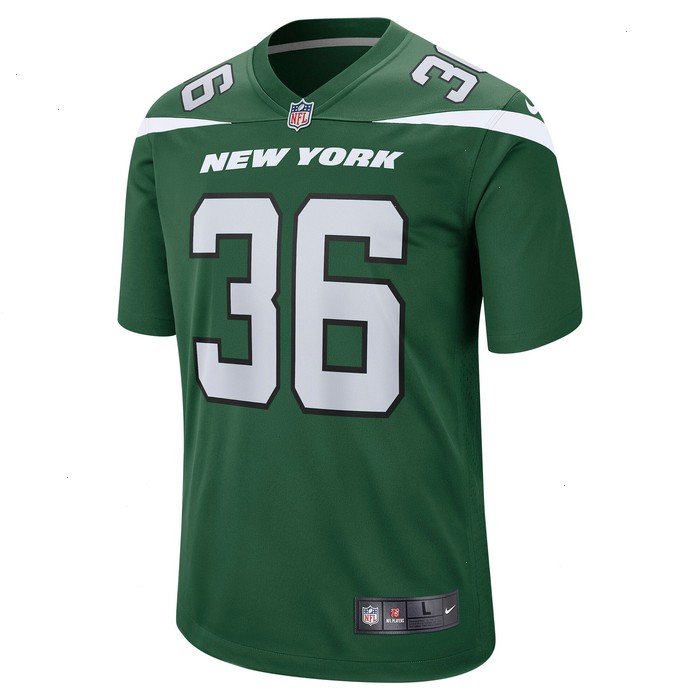 Marcell Harris New York Jets Nike Game Player Jersey - Gotham Green