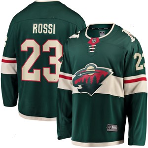 Marco Rossi Minnesota Wild Fanatics Branded Home Breakaway Player Jersey - Green