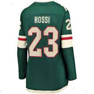 Marco Rossi Minnesota Wild Fanatics Branded Women's Home Breakaway Player Jersey - Green