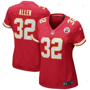 Marcus Allen Kansas City Chiefs Nike Women's Game Retired Player Jersey - Red