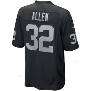 Marcus Allen Las Vegas Raiders Nike Game Retired Player Jersey - Black