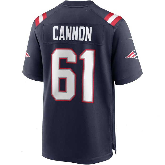 Marcus Cannon New England Patriots Nike Game Jersey - Navy