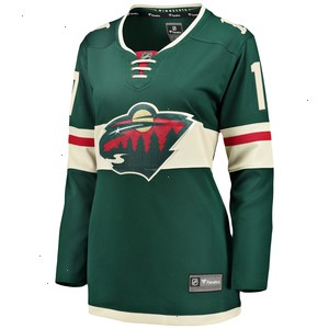 Marcus Foligno Minnesota Wild Fanatics Branded Women's Breakaway Player Jersey - Green