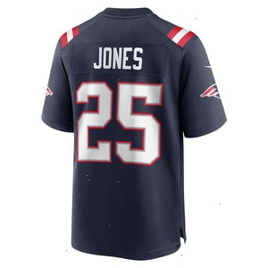 Marcus Jones New England Patriots Nike Game Player Jersey - Navy