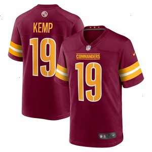 Marcus Kemp Washington Commanders Nike Game Player Jersey - Burgundy