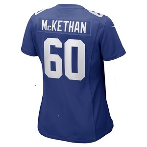 Marcus McKethan New York Giants Nike Women's Game Player Jersey - Royal