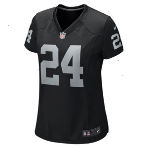 Marcus Peters Las Vegas Raiders Nike Women's Team Game Jersey - Black