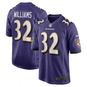 Marcus Williams Baltimore Ravens Nike Player Game Jersey - Purple